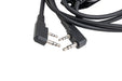 Earmor M56 Dual-Comm Push-to-Talk (Aviation Headset Connector) (Kenwood Plug)