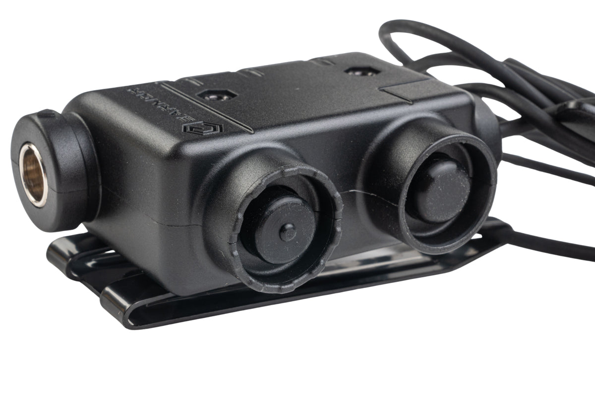 Earmor M56 Dual-Comm Push-to-Talk (Aviation Headset Connector) (MTP850 Plug)