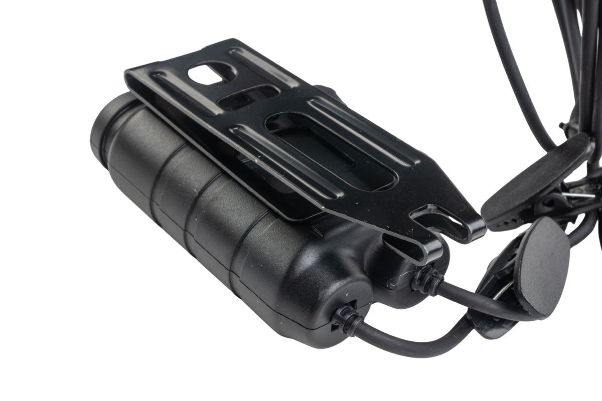 Earmor M56 Dual-Comm Push-to-Talk (Aviation Headset Connector) (MTP850 Plug)