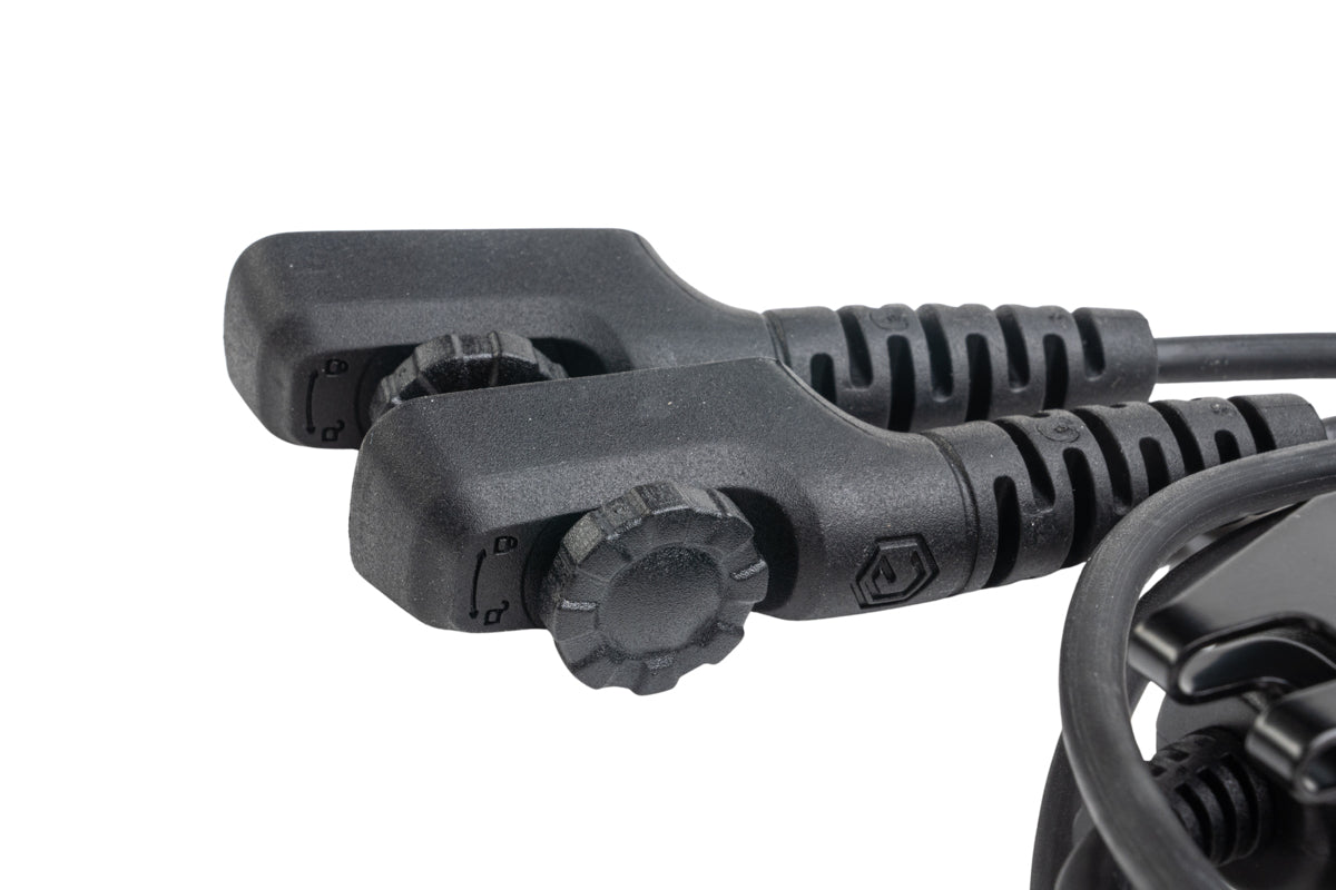 Earmor M56 Dual-Comm Push-to-Talk (Aviation Headset Connector) (PD780 Plug)