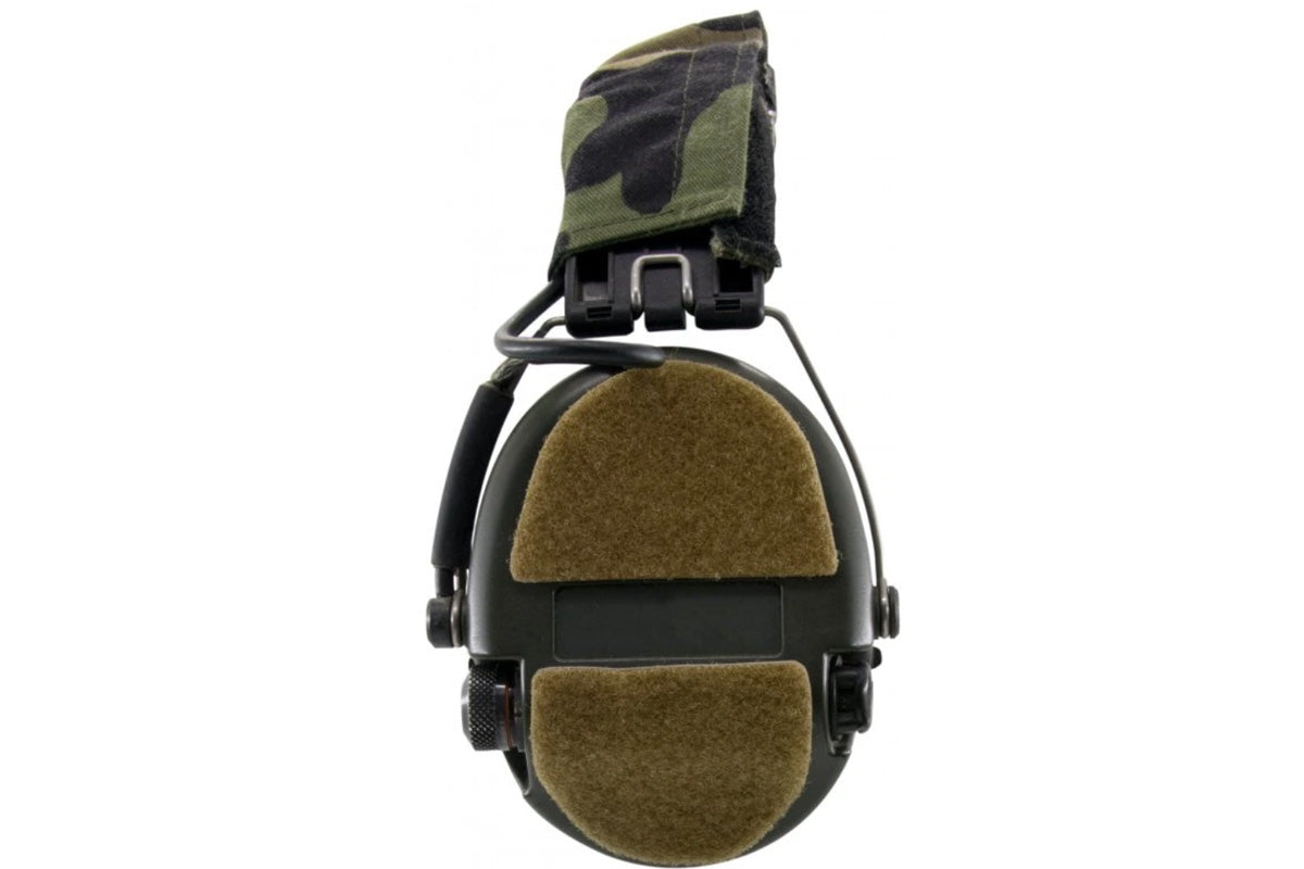 Earmor S14 Velcro Add-On for Ear Protection Headsets - FDE (for MSA)