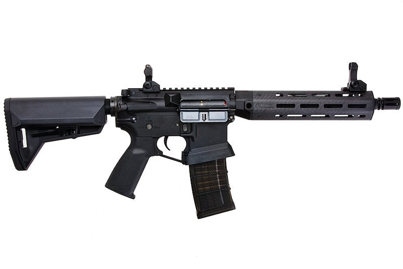 EMG (King Arms) Lancer Systems Licensed L15 Defense Airsoft Electric Gun AEG Rifle (Carbon Handguard / 8inch)