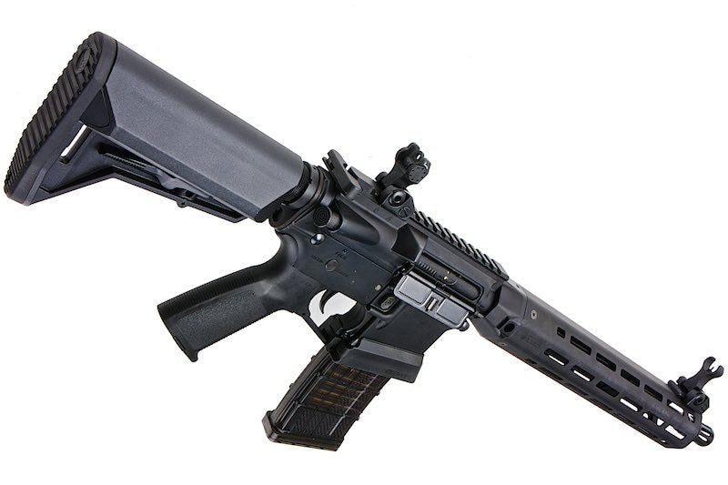 EMG (King Arms) Lancer Systems Licensed L15 Defense Airsoft Electric Gun AEG Rifle (Black Handguard /12inch)
