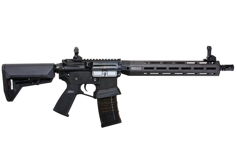 EMG (King Arms) Lancer Systems Licensed L15 Defense Airsoft Electric Gun AEG Rifle (Carbon Fiber Handguard / 12inch)