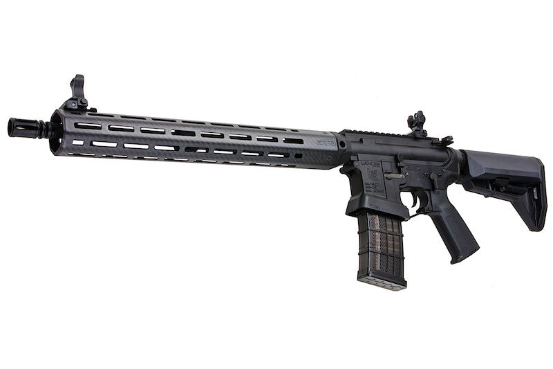 EMG (King Arms) Lancer Systems Licensed L15 Defense Airsoft Electric Gun AEG Rifle (Carbon Fiber Handguard / 15inch)