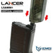 EMG (Angry Gun) Lancer Systems L5AWM V2 35rds Gas Magazine for MWS GBB Airsoft (300 Translucent Smoke)