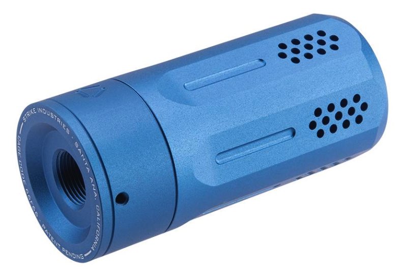EMG (Strike Industries Licensed) SI Oppressor Universal Blast Shield (14mm CCW/ Blue, by KA)