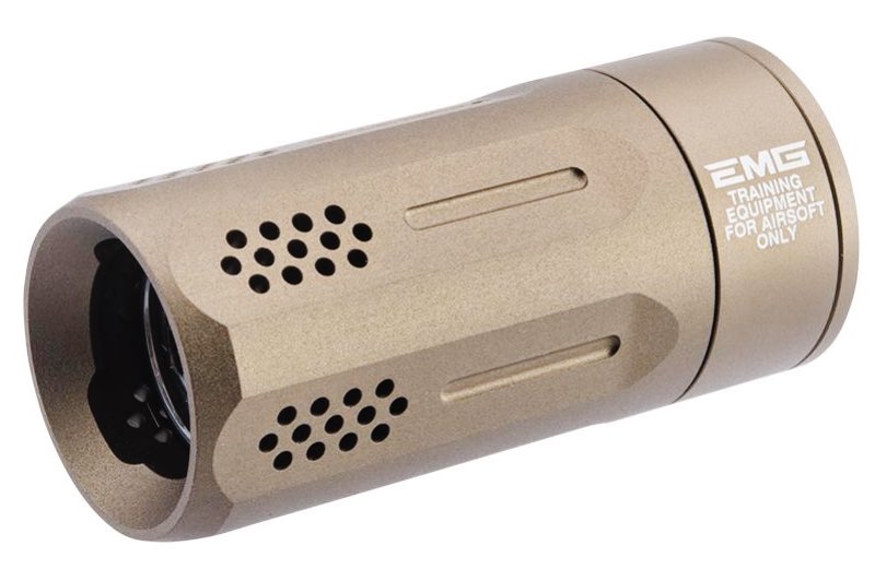 EMG (KA) Oppressor Universal Blast Shield w/ Built-In ACETECH Bifrost Tracer (FDE, Strike Industries Licensed)