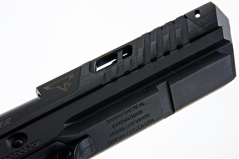 EMG (AW Custom) TTI John Wick 4 PIT VIPER GBB Airsoft Pistol (Blackout, Semi Auto ver.)