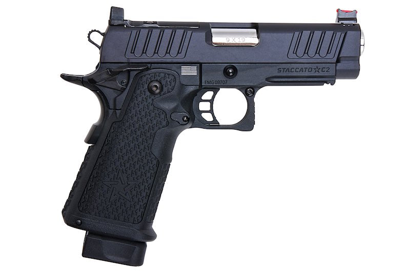 EMG CNC Staccato Licensed C2 Compact 2011 GBB Airsoft Pistol (VIP Grip)
