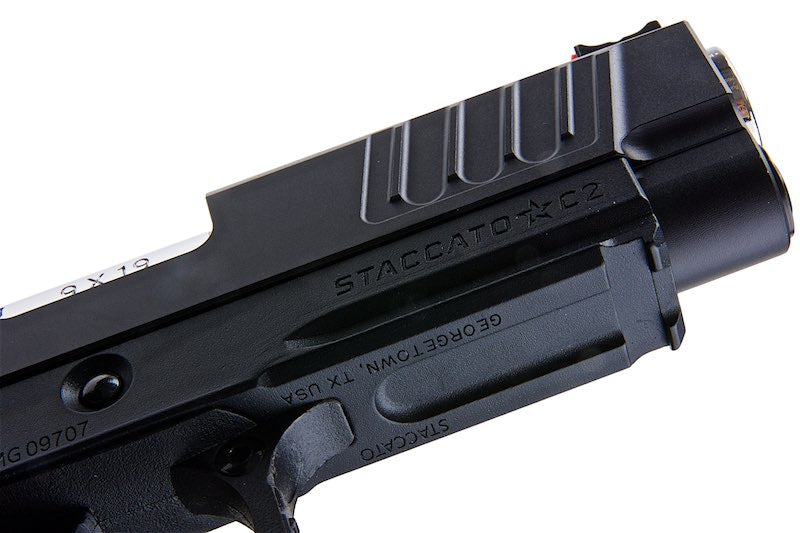 EMG CNC Staccato Licensed C2 Compact 2011 GBB Airsoft Pistol (VIP Grip)
