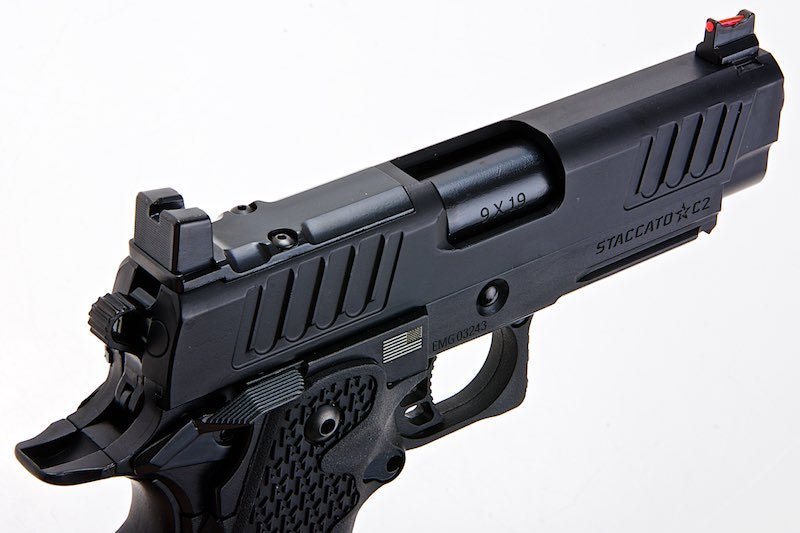 EMG Staccato Licensed C2 Compact 2011 GBB Pistol Airsoft (VIP Grip)