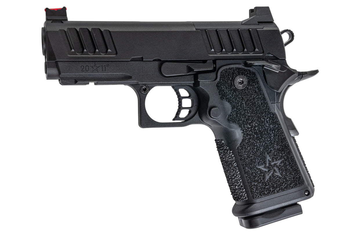 EMG Staccato Licensed CS Compact 2011 Master Grip GBB Airsoft Pistol (CNC Version)
