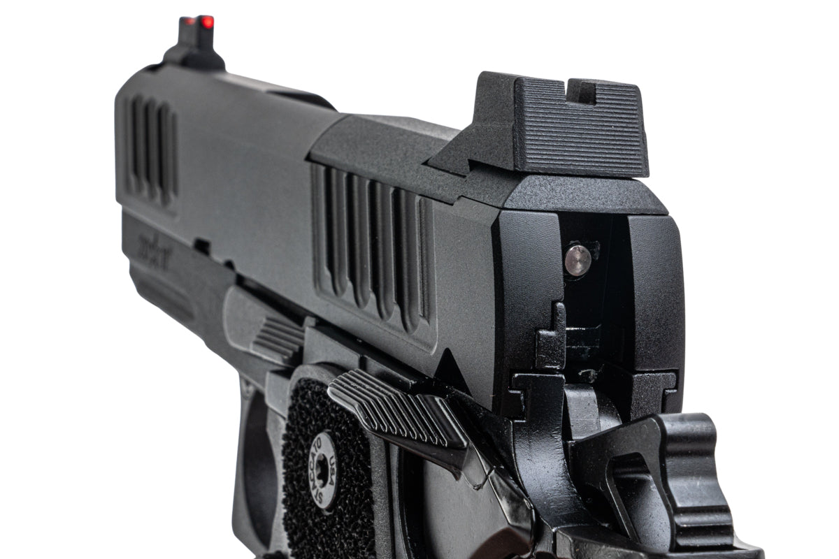 EMG Staccato Licensed CS Compact 2011 Master Grip GBB Airsoft Pistol (CNC Version)