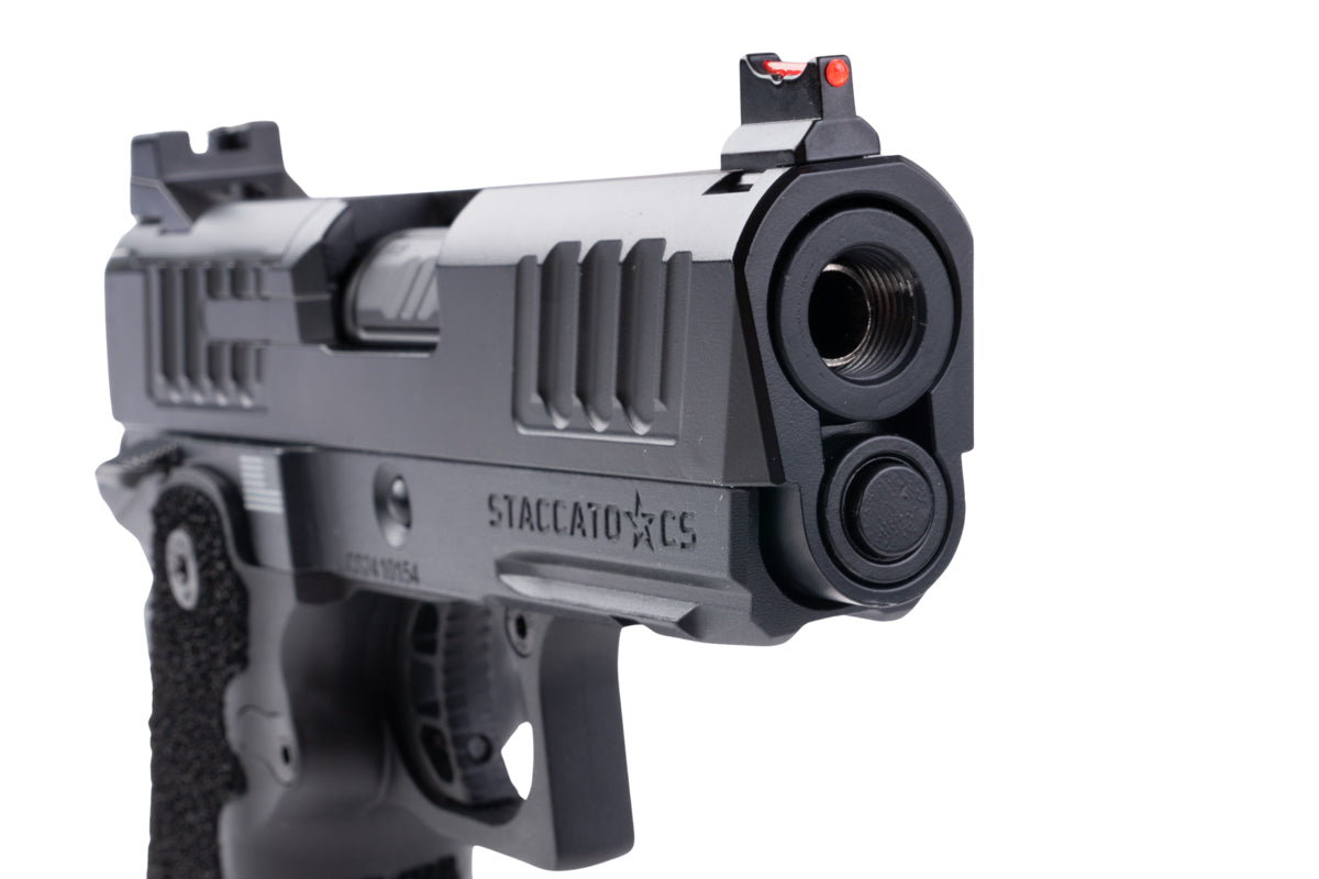 EMG Staccato Licensed CS Compact 2011 Master Grip GBB Airsoft Pistol