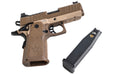 EMG Staccato Licensed CS Compact 2011 Master Grip GBB Airsoft Pistol (Dark Earth)