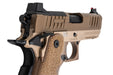 EMG Staccato Licensed CS Compact 2011 Master Grip GBB Airsoft Pistol (Dark Earth)