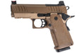 EMG Staccato Licensed CS Compact 2011 Master Grip GBB Airsoft Pistol (Dark Earth)