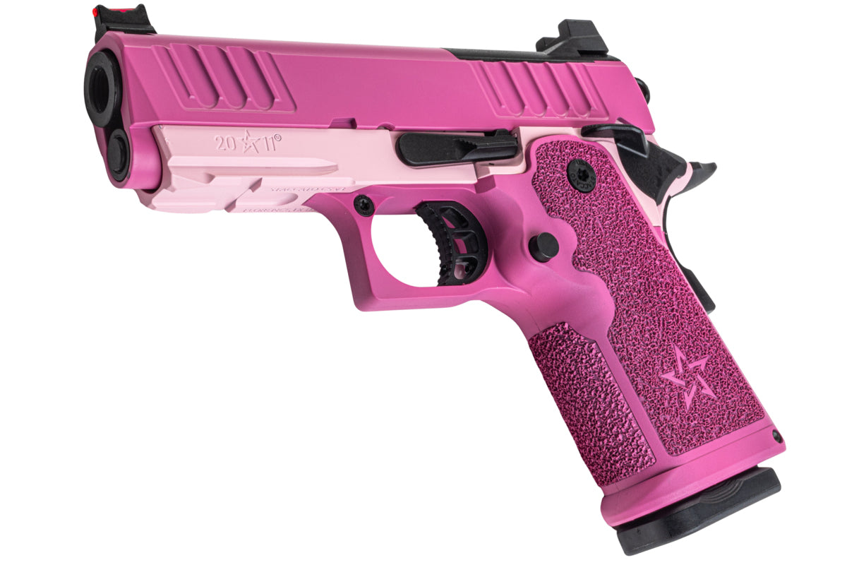 EMG Staccato Licensed CS Compact 2011 GBB Airsoft Pistol (Master Grip / Standard / Pink)