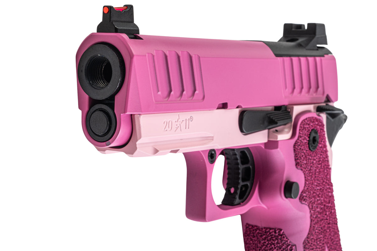 EMG Staccato Licensed CS Compact 2011 GBB Airsoft Pistol (Master Grip / Standard / Pink)