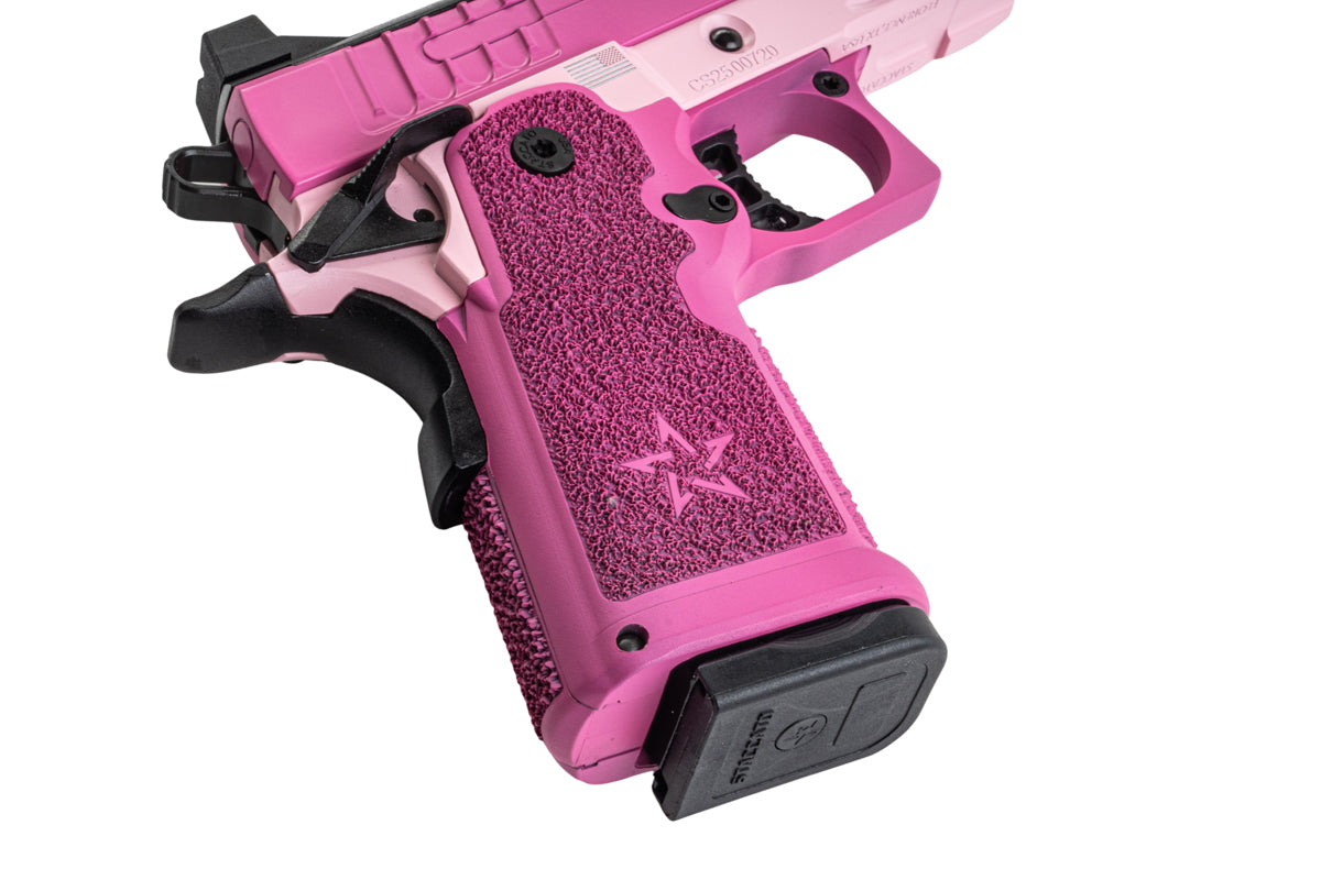 EMG Staccato Licensed CS Compact 2011 GBB Airsoft Pistol (Master Grip / Standard / Pink)