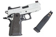 EMG Staccato Licensed CS Compact 2011 GBB Airsoft Pistol (Master Grip / Standard / White)