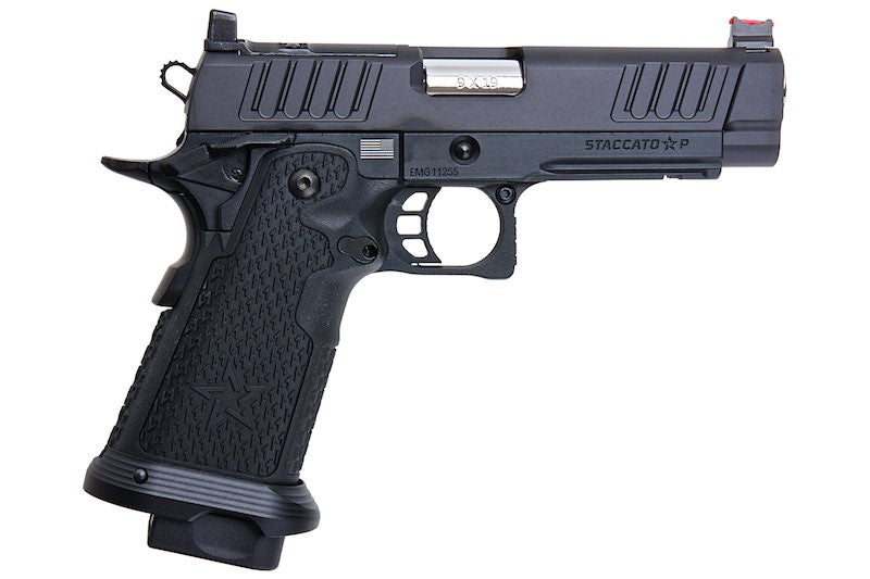 EMG CNC Staccato Licensed P Standard 2011 GBB Airsoft Gas Pistol (VIP Grip)