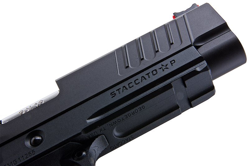 EMG CNC Staccato Licensed P Standard 2011 GBB Airsoft Gas Pistol (VIP Grip)