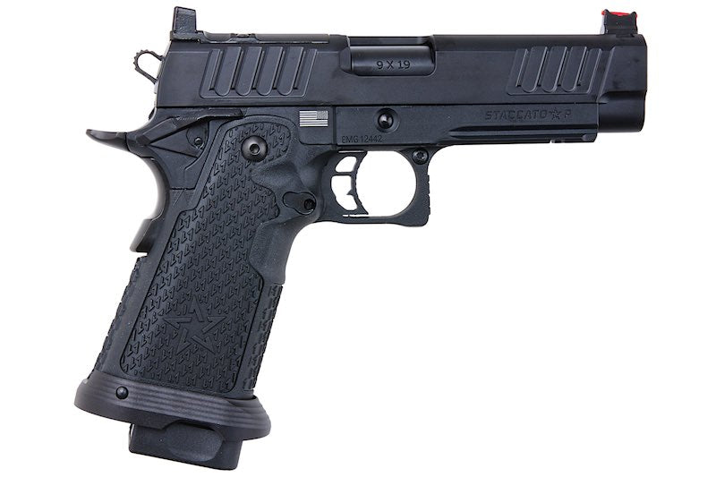 EMG Staccato Licensed P Standard 2011 GBB Airsoft Gas Pistol (VIP Grip)