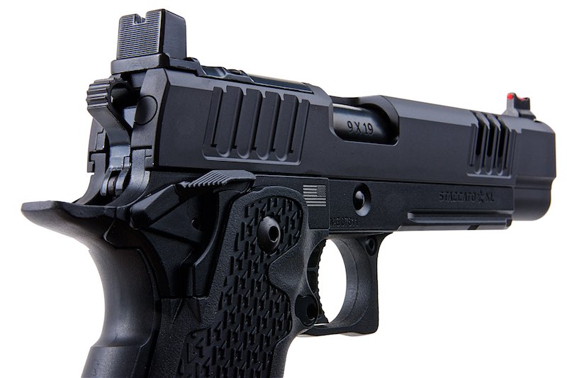 EMG CNC Staccato Licensed XL 2011 GBB Airsoft Pistol (VIP Grip)