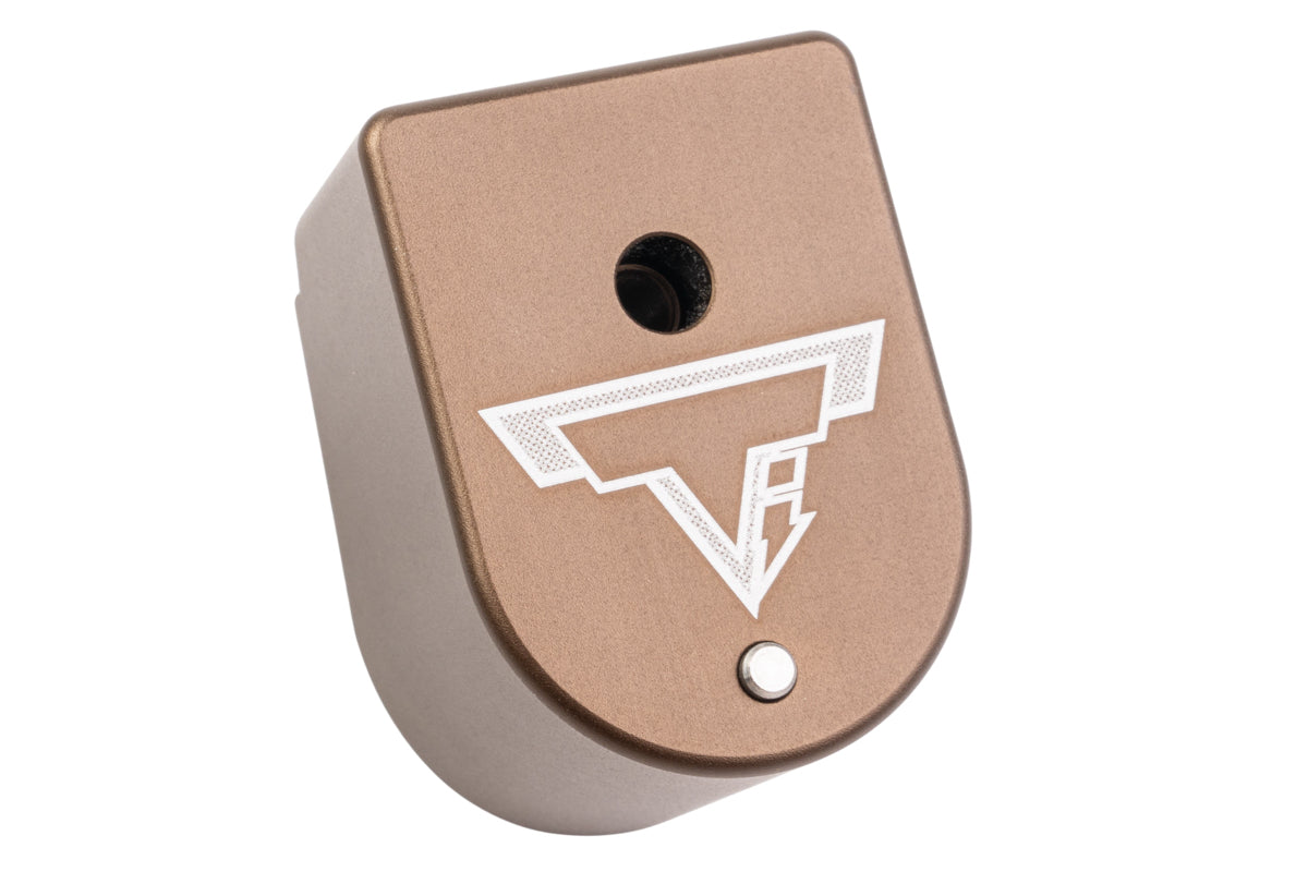 EMG TTI Magazine Extension for Tokyo Mauri P320 GBB Magazine (Dark Earth)
