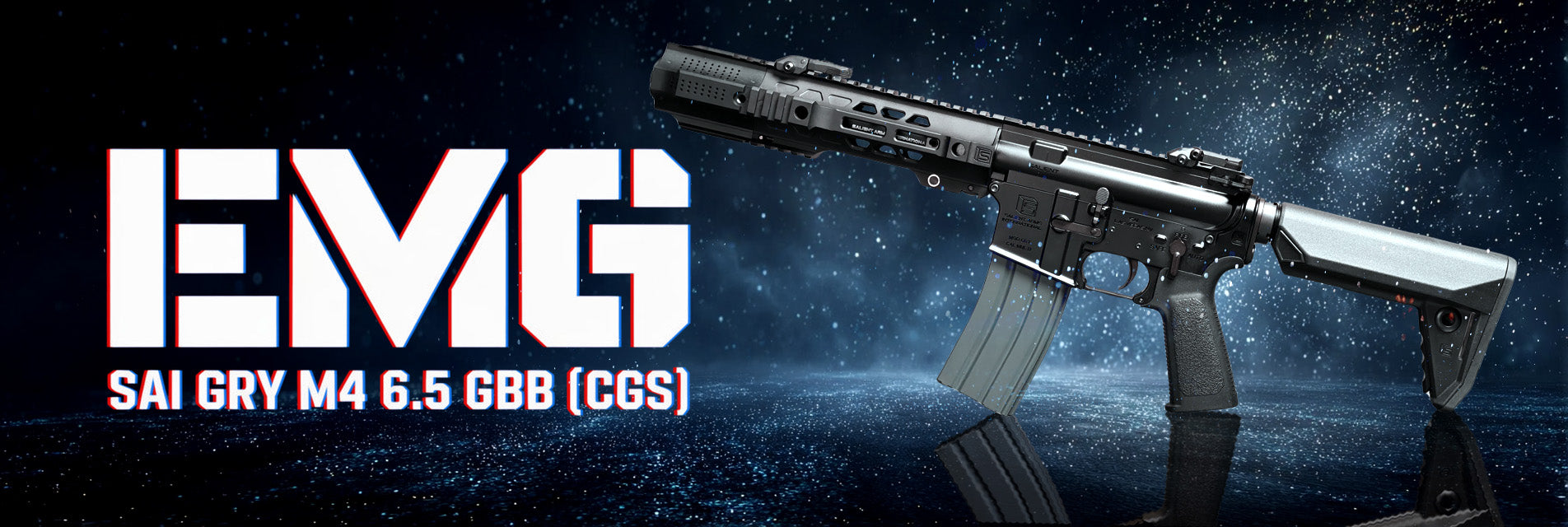 EMG SAI GRY M4 6.5 inch GBB Airsoft Rifle (CGS System) 