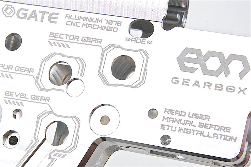 GATE CNC Aluminum EON Gearbox V2 (Silver)