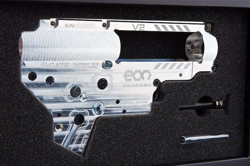 GATE CNC Aluminum EON Gearbox V2 (Silver)