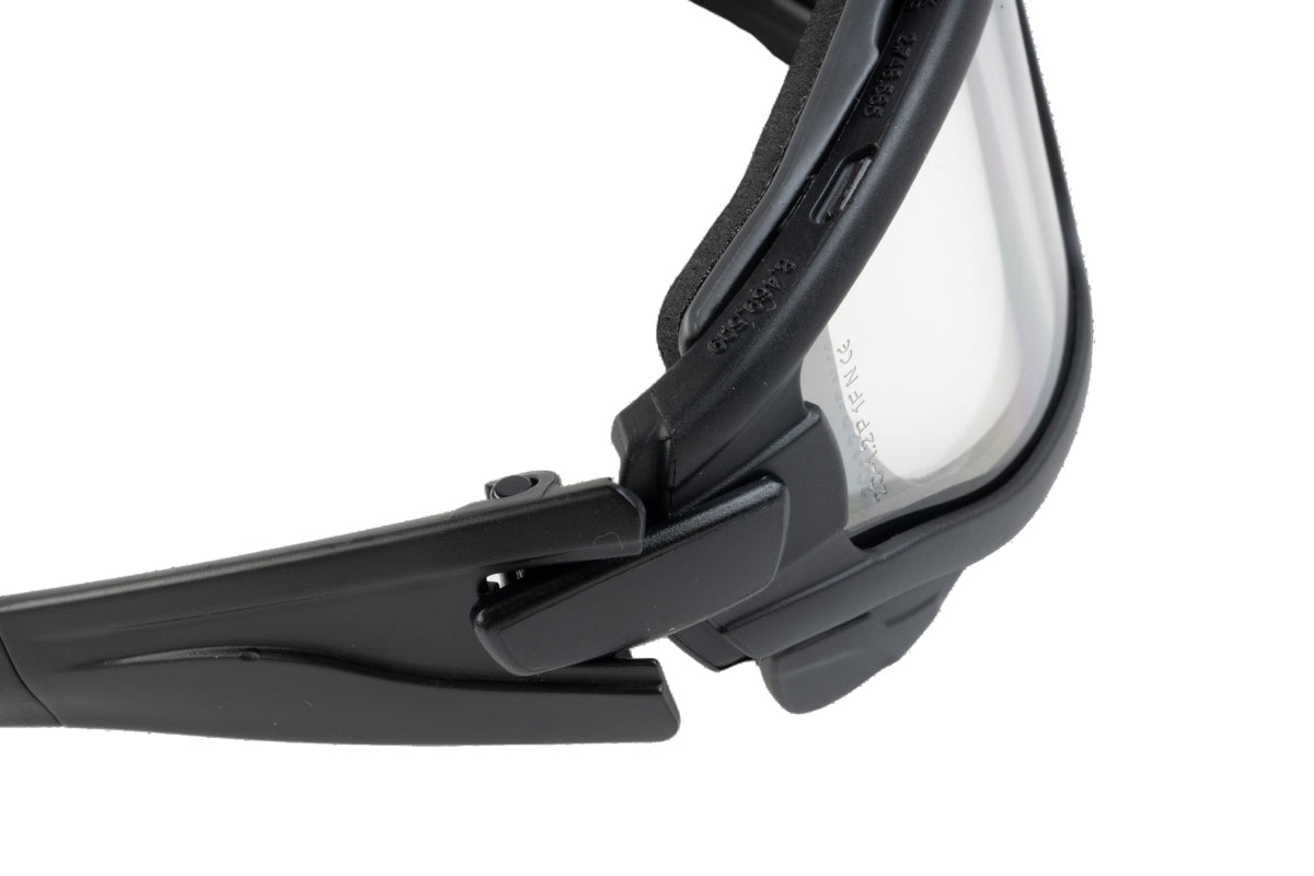 Pyramex I-Force Slim Safety Goggle (Black color w/ Clear Lens)