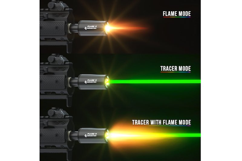 Eshooter Flare M Tracer Unit (RGB Rainbow color)