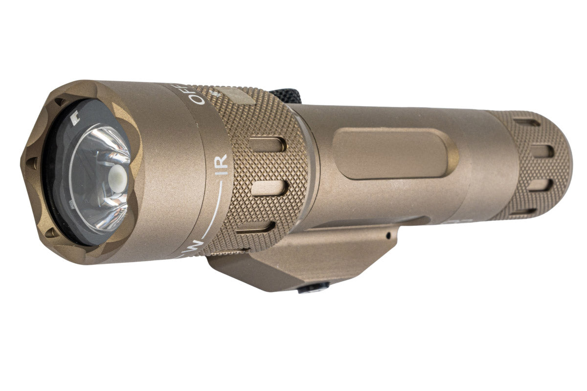 Evolution Gear WMX200 IR illuminated Mil-Spec Flashlight with Switch (Dark Earth)