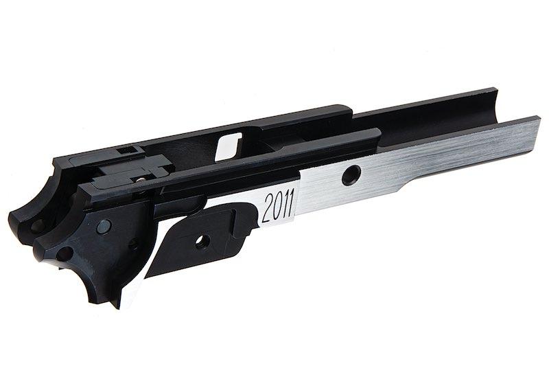 Airsoft Masterpiece STI Style 3.9 Aluminum Frame For Marui Hi-Capa GBB Pistol (2 Tone)