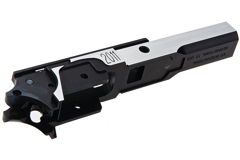 Airsoft Masterpiece STI Style 3.9 Aluminum Frame For Marui Hi-Capa GBB Pistol (2 Tone)