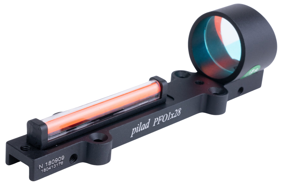 FCW Tokyo Marui Fiber Shotgun Sight For Saiga 12K GBB (1x28mm 3MOA/ Red)