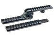 FCW ARMS Style A2 Plus Gooseneck Rail Set for Carry Handle
