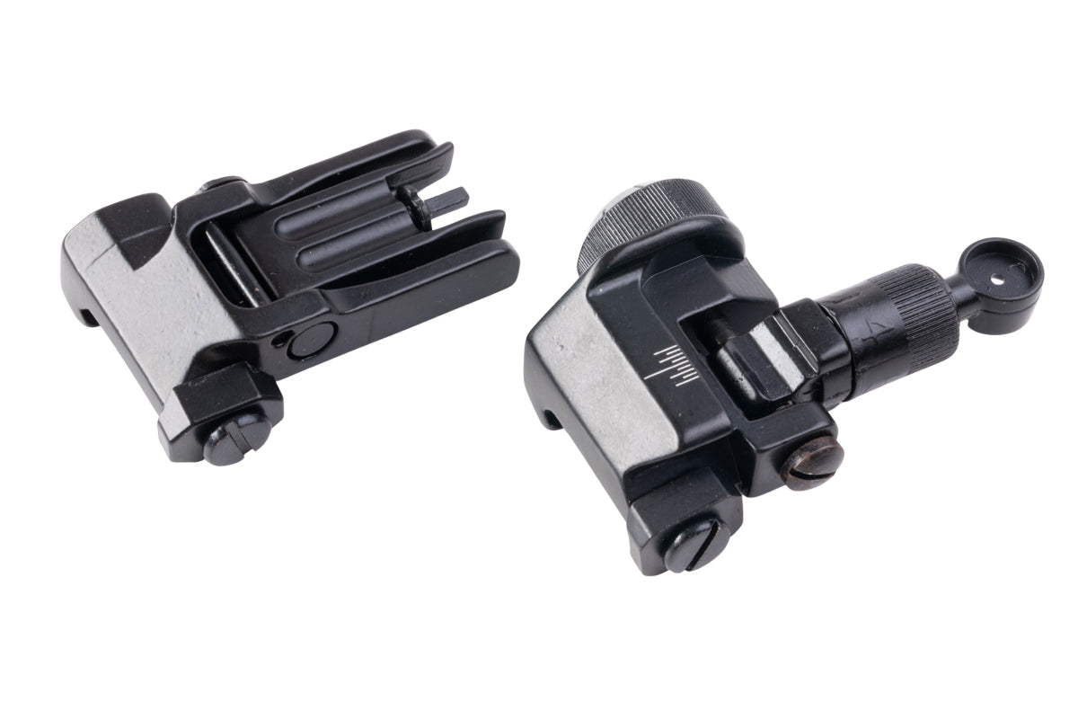 FCW KAC 600 Flip Up Front & Rear Sight