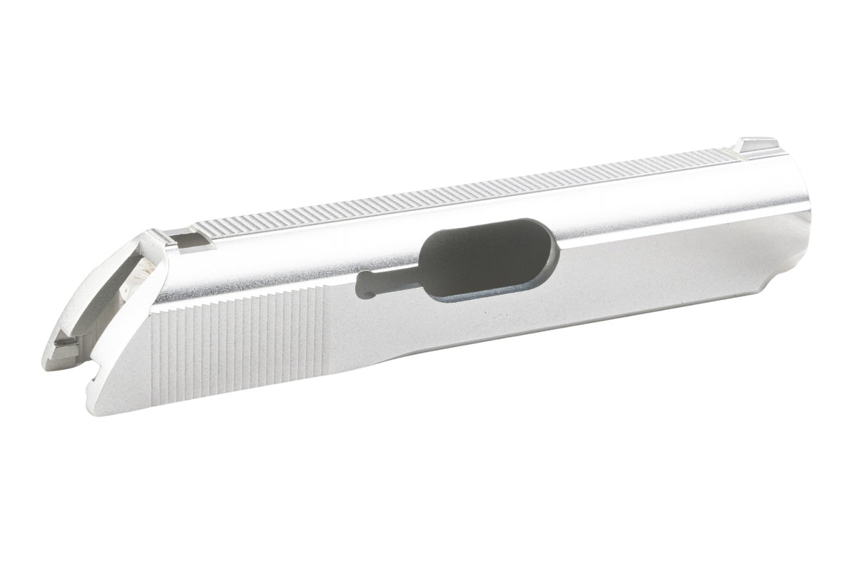 FCW CNC Aluminum Slide For Maruzen Walther PPK GBB Airsoft Pistol (Silver)