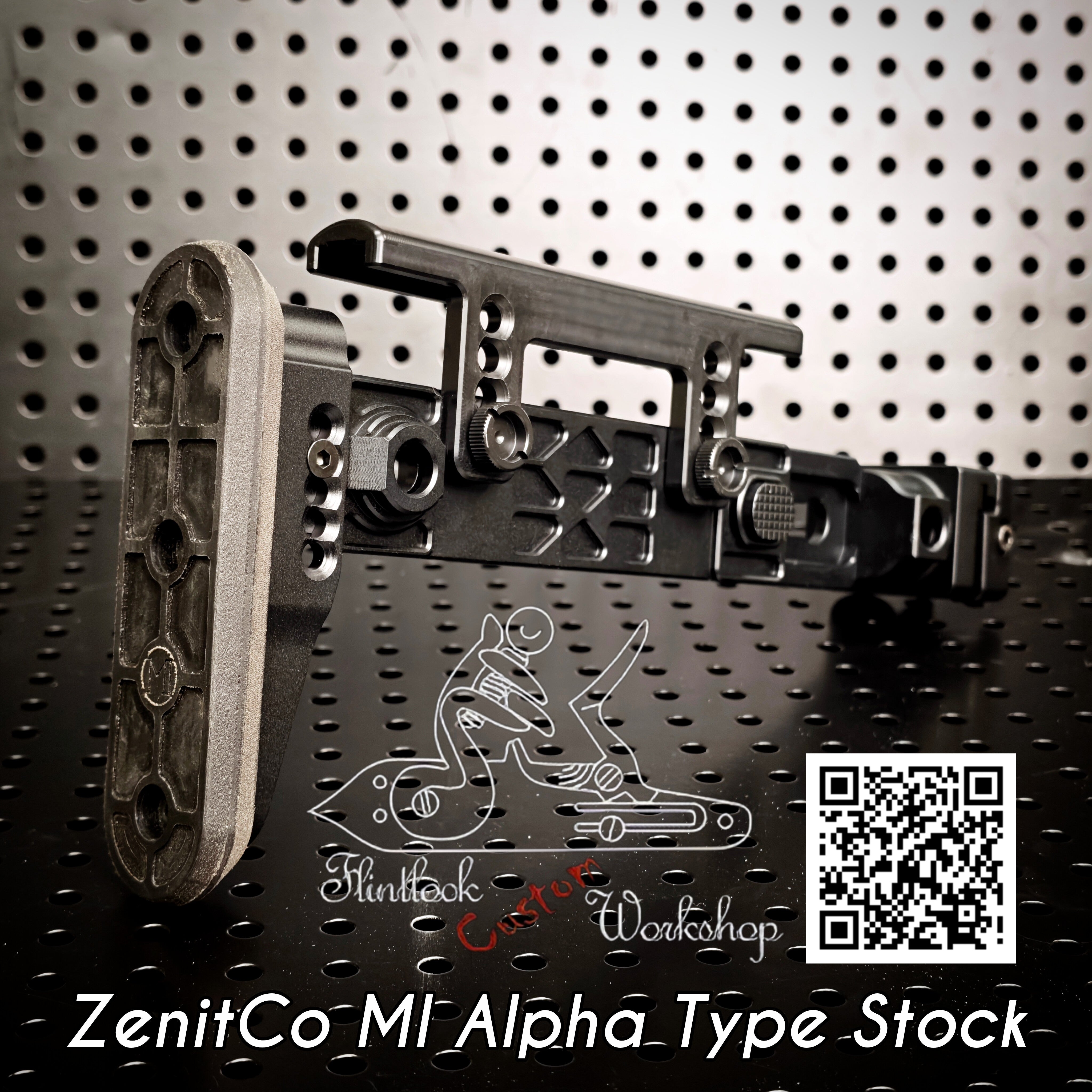 FCW ZenitCo MI Alpha Type Stock w/ 1913 Picatinny Adapter 