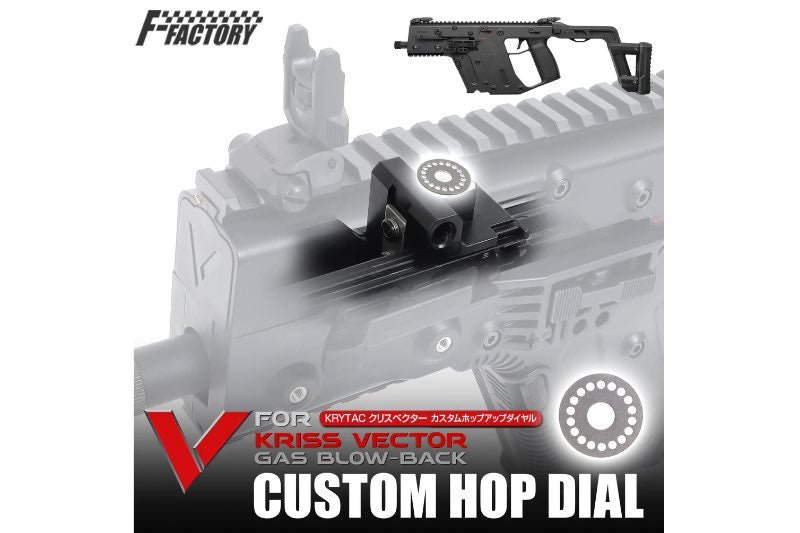 First Factory Custom Hop Dial For Krytac Kriss Vector GBB Airsoft