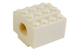 First Factory Block Muzzle Brake (14mmCCW/ White)