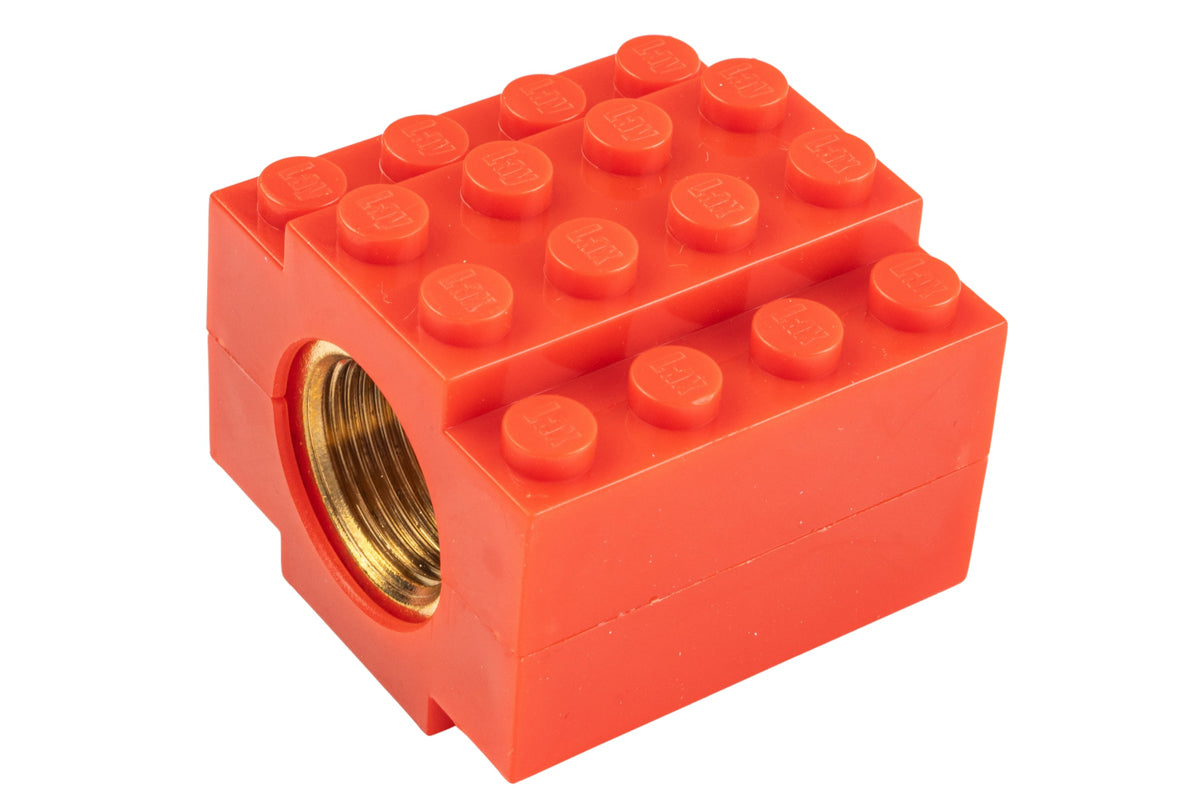 Block Rotation Hider First Factory Block Flash Hider (14mmCCW/ Red) | eHobbyAsia