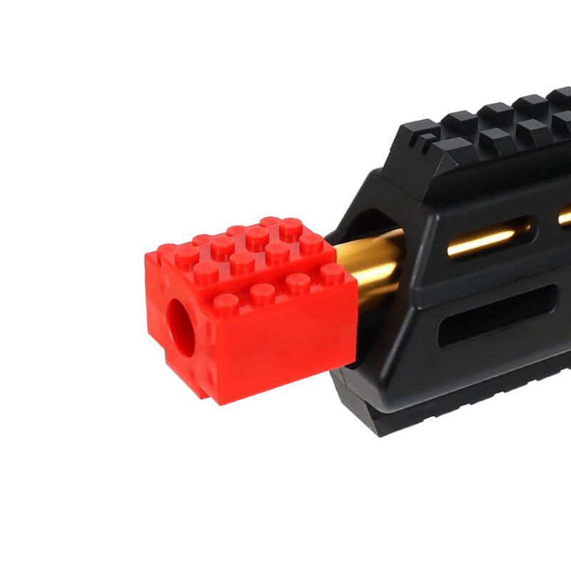 Block Rotation Hider First Factory Block Flash Hider (14mmCCW/ Red) | eHobby Asia