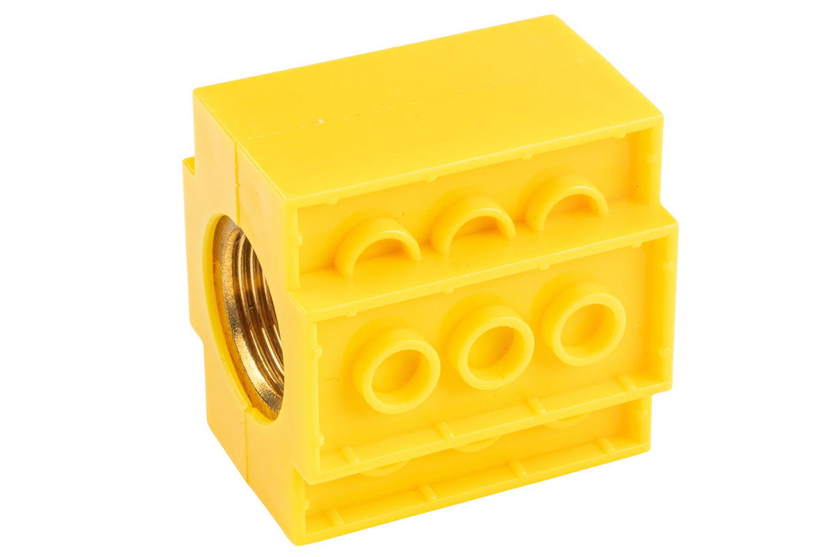 First Factory Block Flash Hider (14mmCCW/ Yellow)