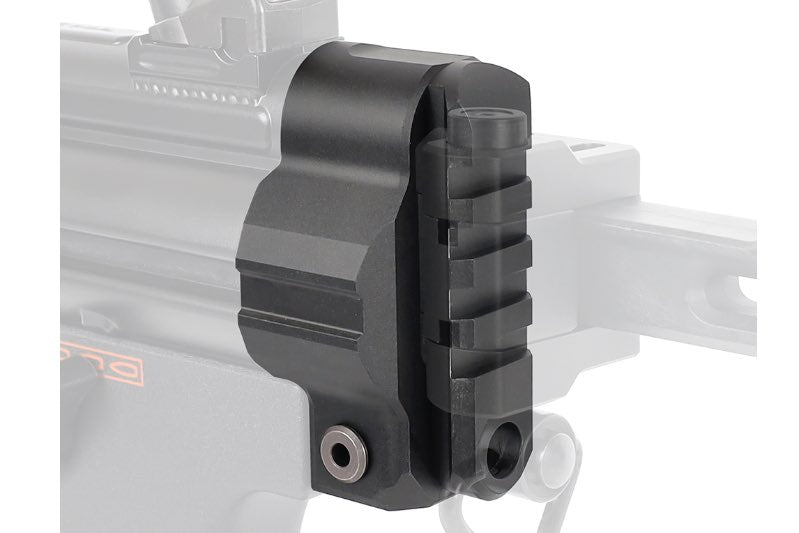 First Factory Picatinny Rear Stock Base For Tokyo Marui NGRS MP5 Serie First Factory Picatinny Rear Stock Base For Tokyo Marui NGRS MP5 Serie